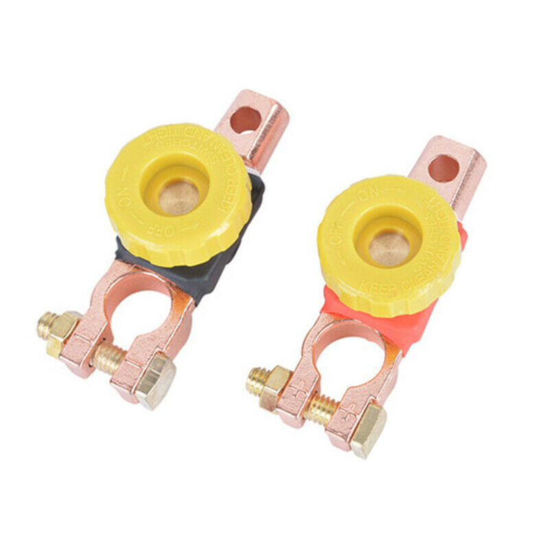 Universal Car Battery Terminal Quick Cut-off Disconnect Master Kill Shut Switch