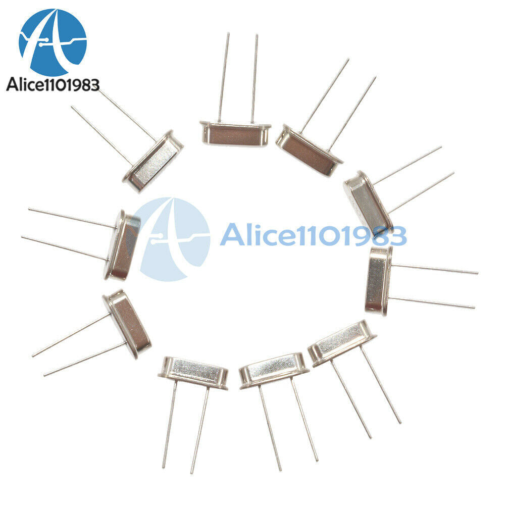 10PCS New 12.000MHZ 12MHZ 12M HZ HC-49S Crystal Oscillator AL