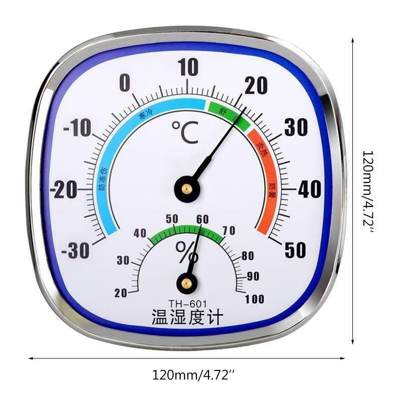 Analog Thermometer Hygrometer Temperature Monitor Humidity Gauge Indoor Outdoor