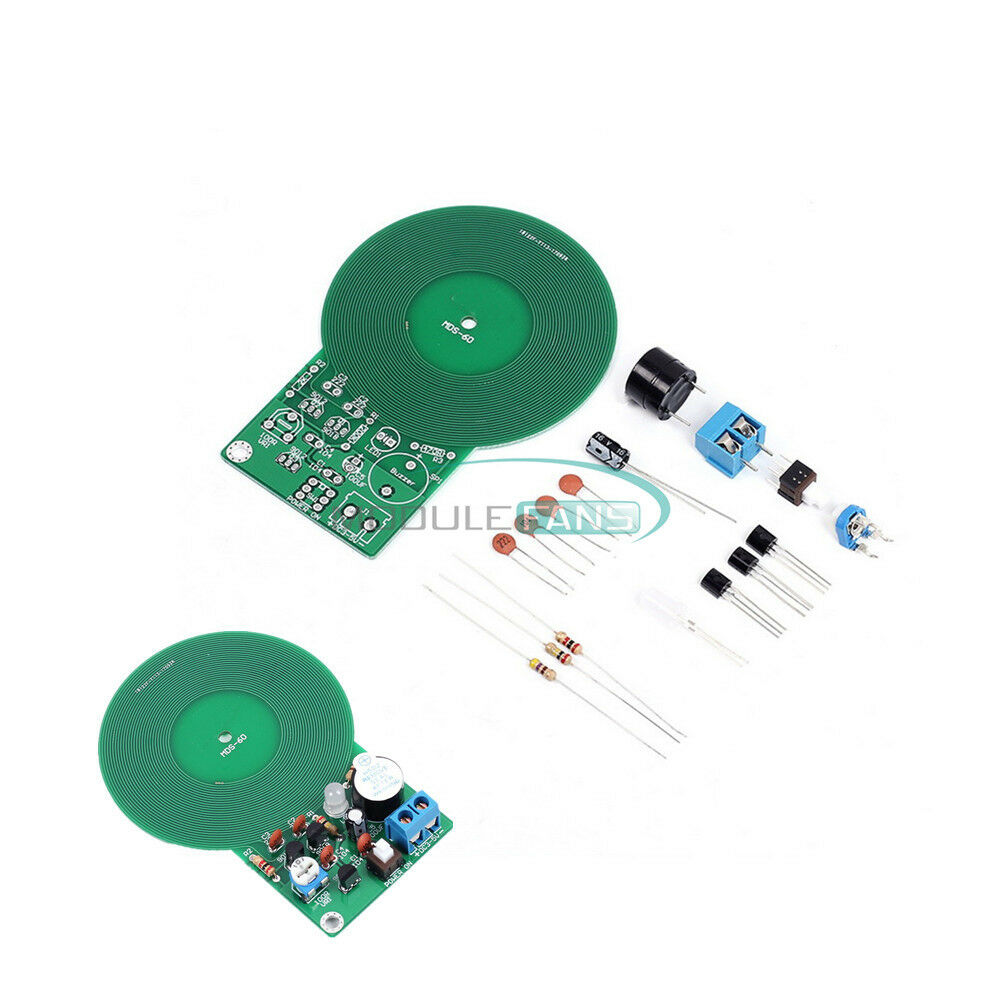Metal Detector Kit 60mm DC 3V-5V Non-contact Electronic Kit Sensor Board DIY Kit