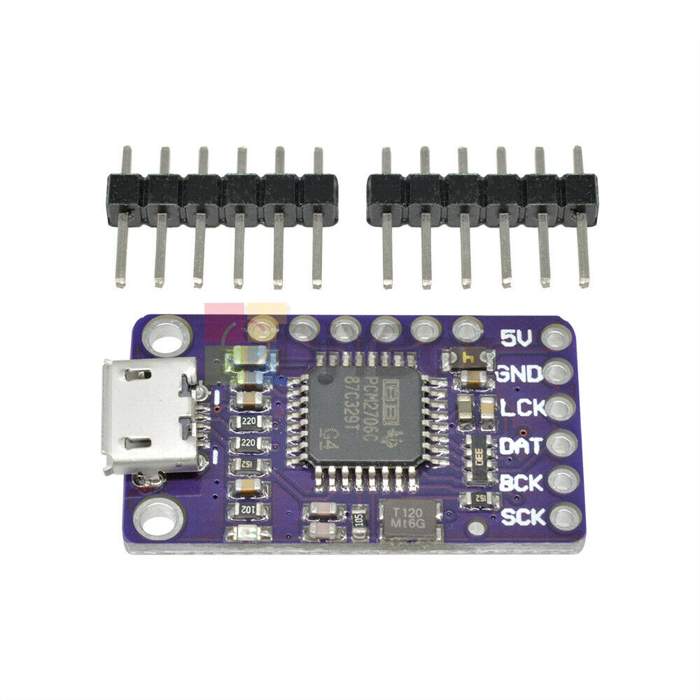 PCM2706 USB TO I2S IIS Gesture Recognition Sensor Decoder Connector Board Module