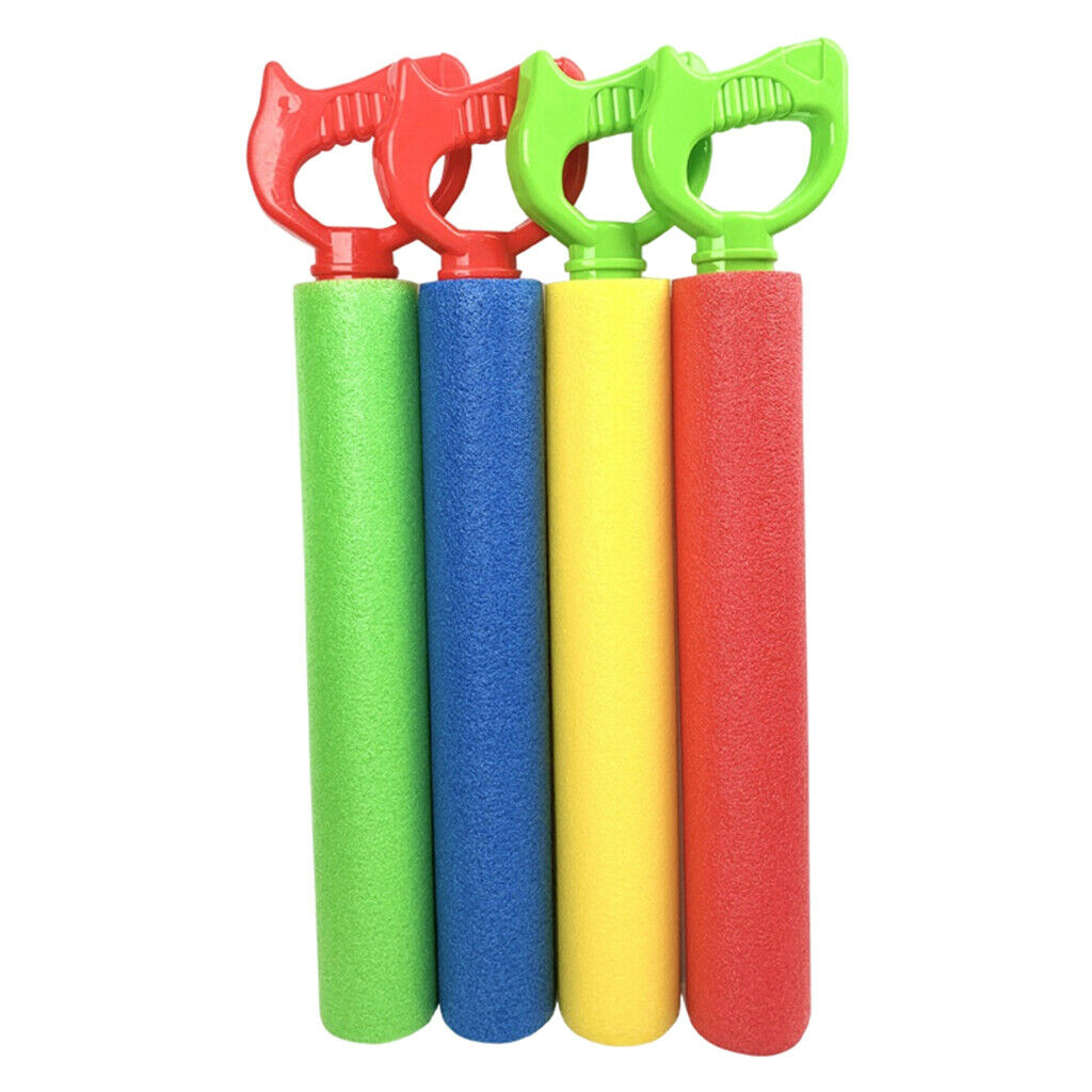 4/Set Foam Water Guns Pool Garden Backyard Water Play Sand Toys for Toddlers