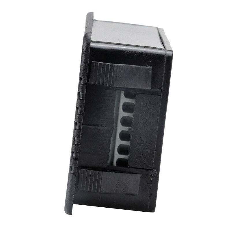 DC Battery Monitor Meter,LCD Display DC Battery Monitor Meter 0-200V VoltmeterF3