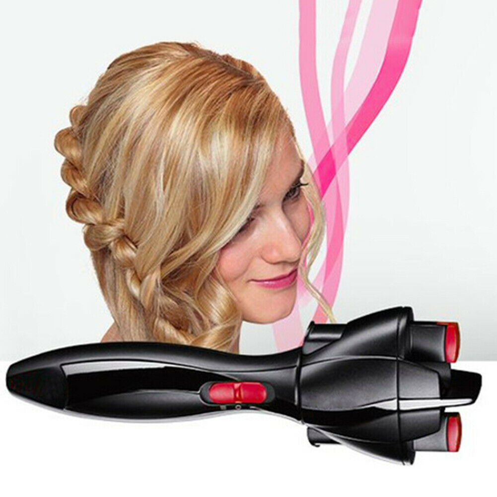 Electric Hair Braider Automatic Twist Knitted Hairstyle Braiding Machine @