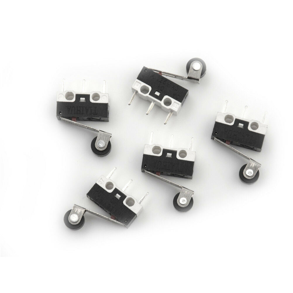 10X Ultra Mini Micro Switch Roller Lever Actuator Microswitch SPDT Sub Swi.l8