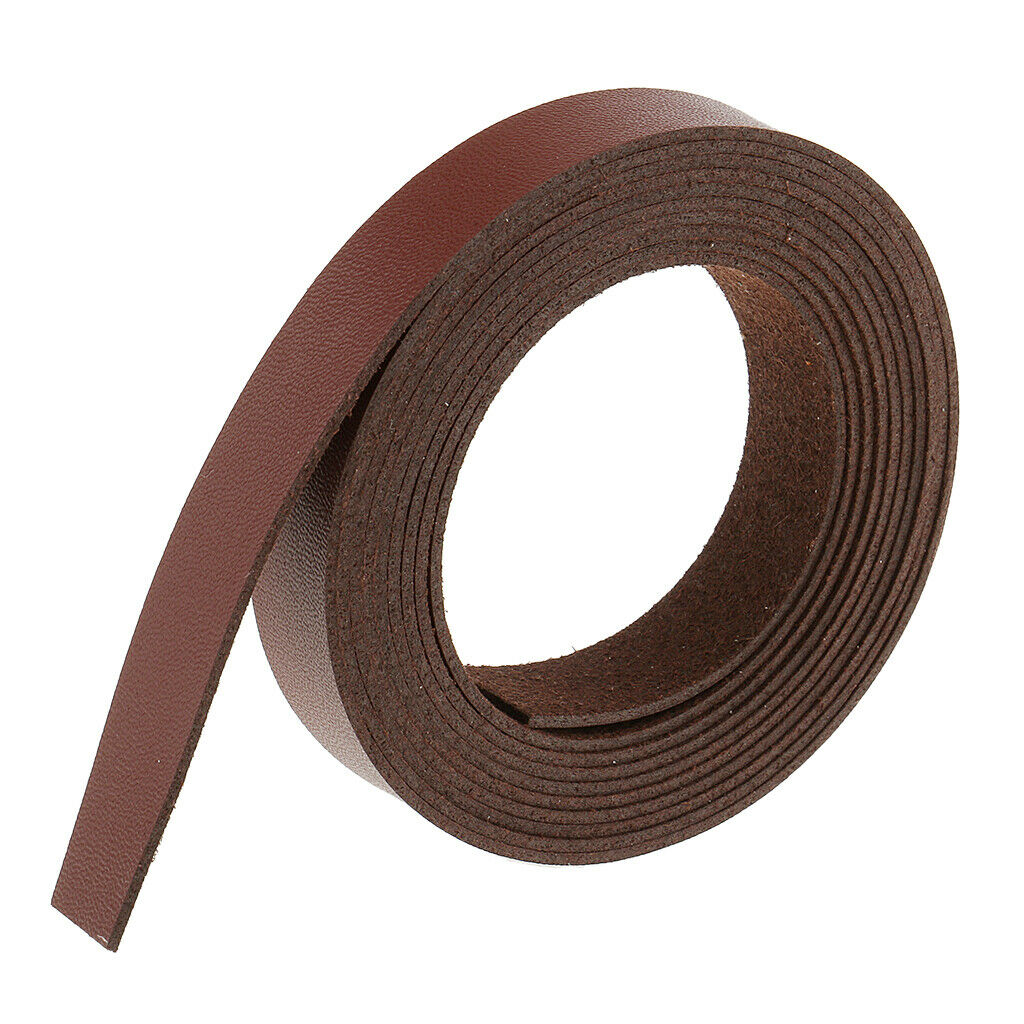 3pcs Assorted Pu Leather Strap Strips for DIY Leathercrafts Bag Handle DIY