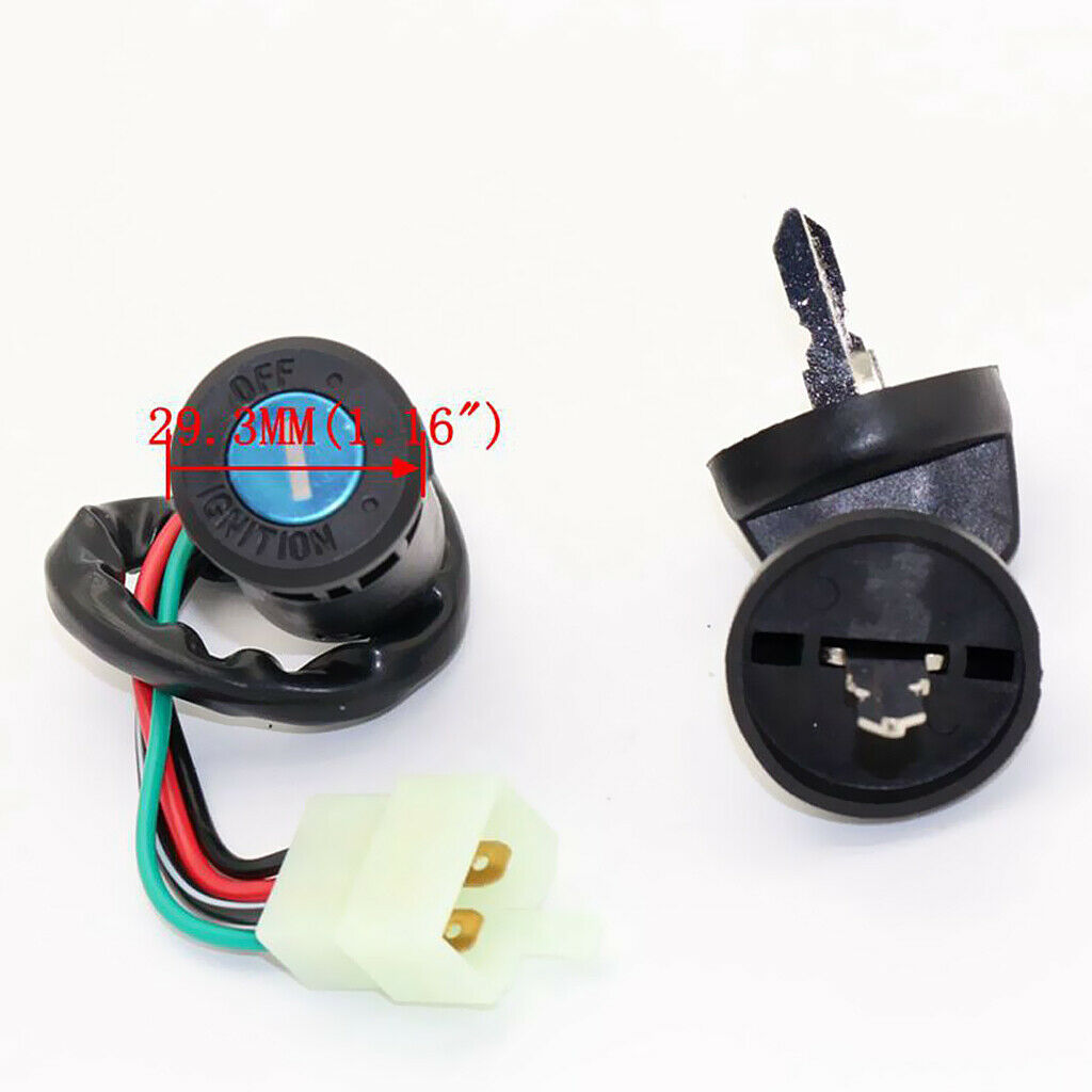 4-Wire Ignition Key Barrel Switch For ATV Quad Taotao  Dirt Bike 50-125cc