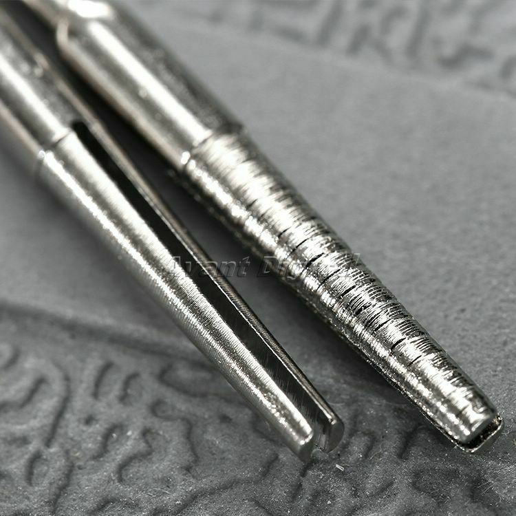 Straight Tapered Split Abrasive Mandrels Slotted Clip Handle Rotary Power Tool
