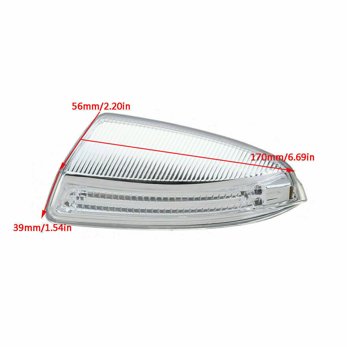 Right Passenger Side Mirror LED Turn Signal Light Fit Mercedes C250 C300 C63 AMG