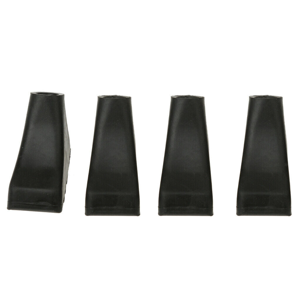 4X 4pcs Rubber Paw Feet Tips Hammers Hiking Stick Walking Trekking Pole Caps