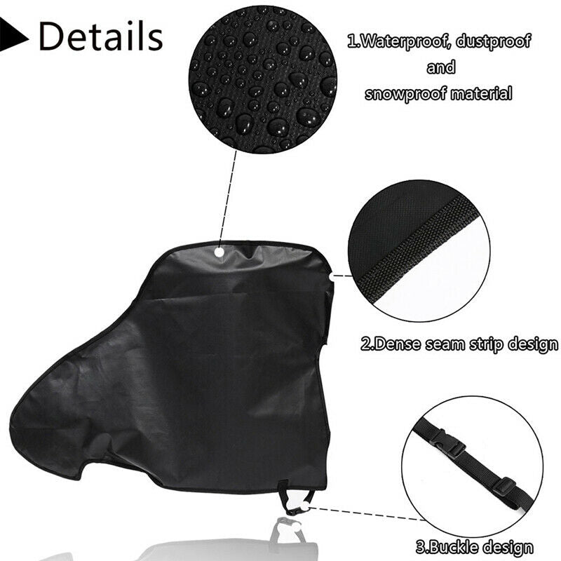 Universal Waterproof RV Caravan Trailer Hitch Cover Towing Hitch Cover Dustproof