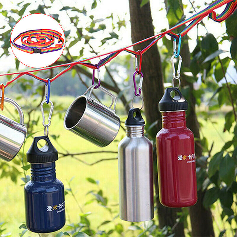 Rope Cord Outdoor Camping Hiking Accessories Colorful Tent Hang Lanyard Ten.t SJ