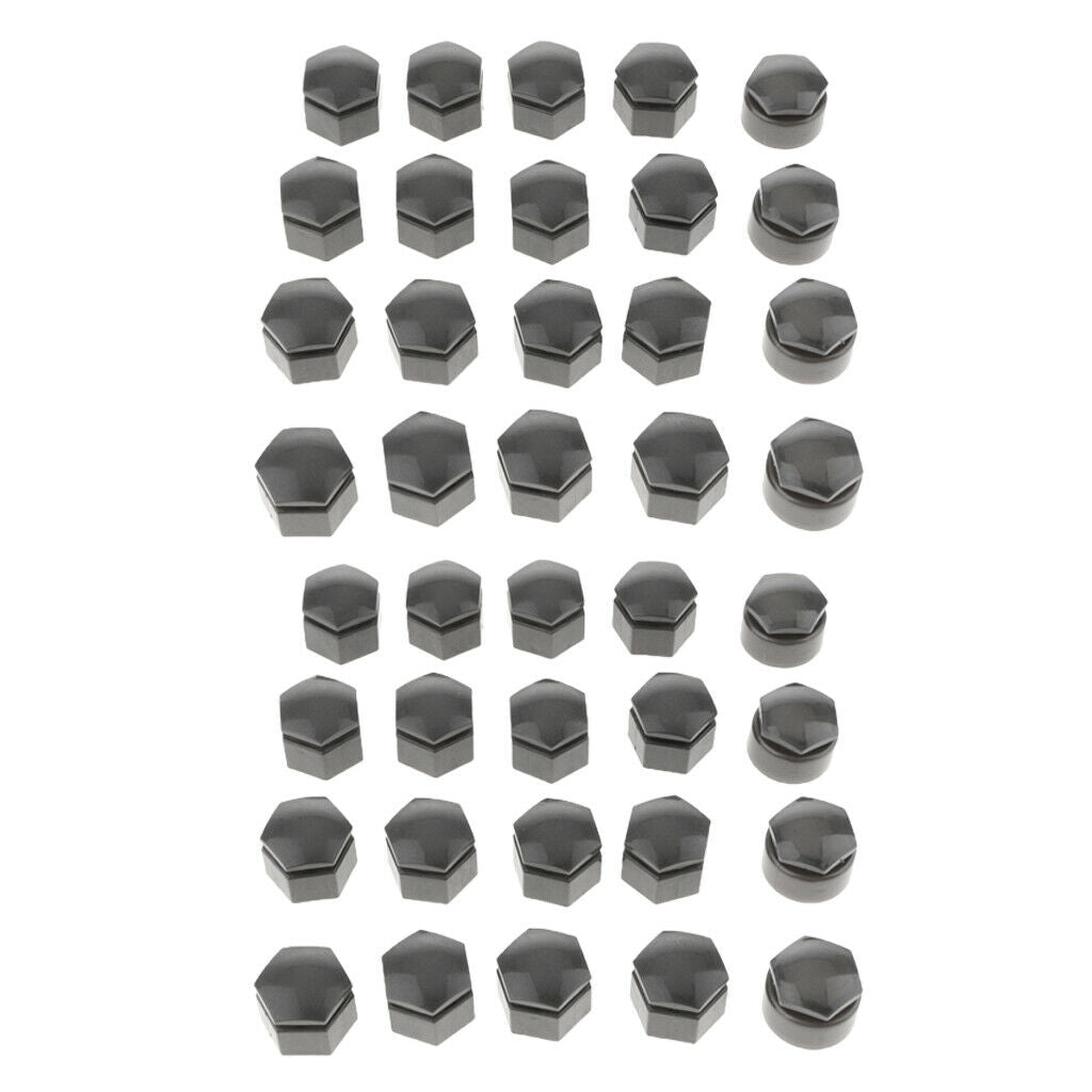 40Pcs Wheel Nut Bolt Screw Cover   Dust Cover Protector 22mm For Audi Q7