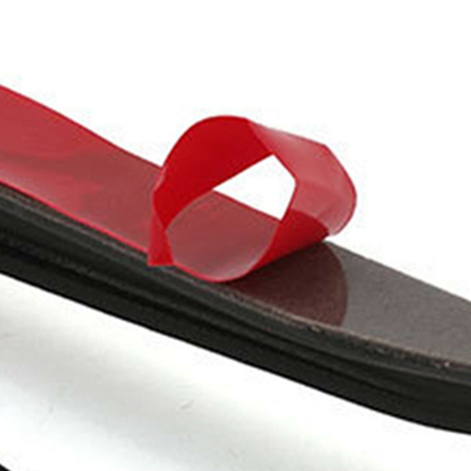 2x Vehicles Front Bumper Spoiler Diffuser Fins Valence Chin & Tape Black