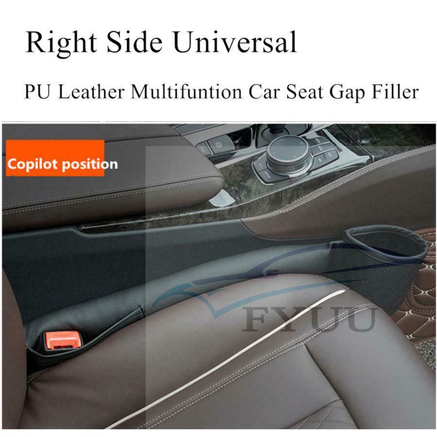 2pc Seats Leak Soft Padding Phone Cards Cup Bottle Holder Storage Organizers