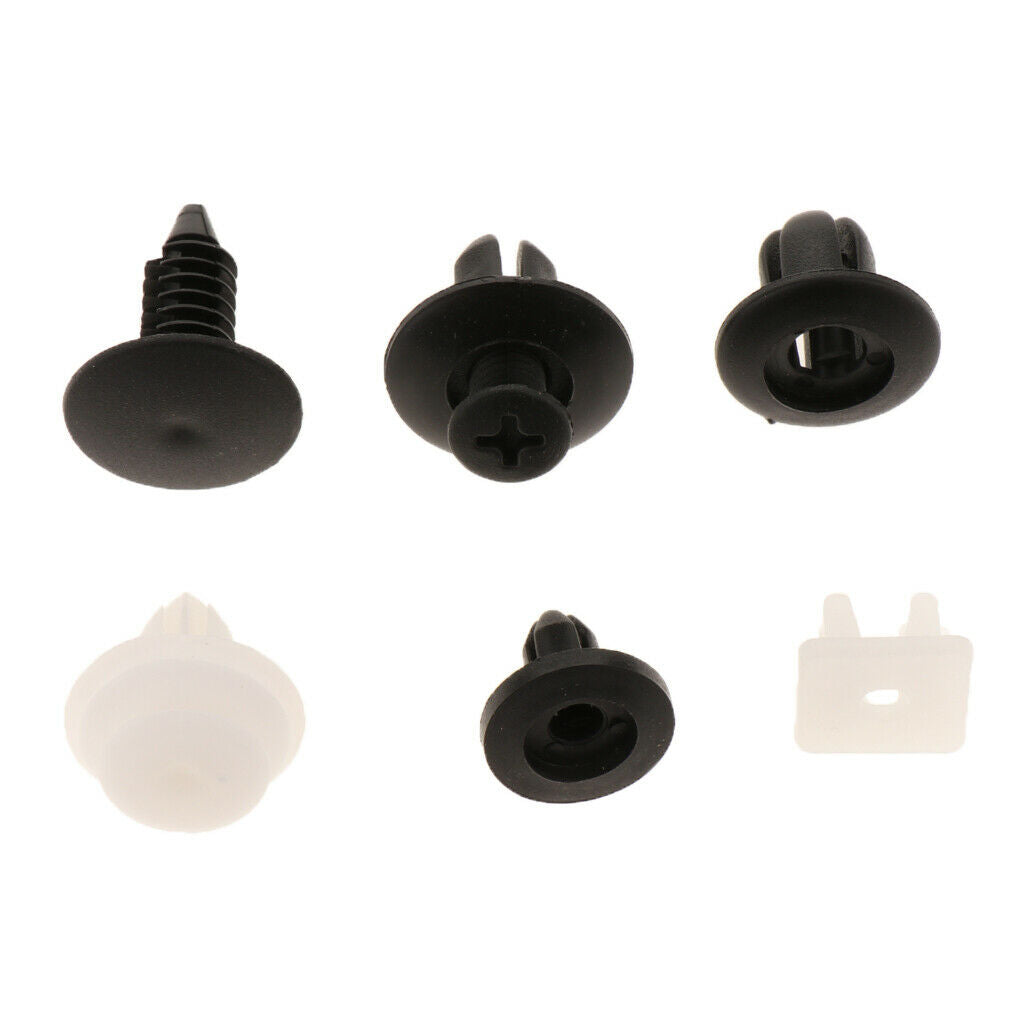 150pcs Auto Fastener Universal Car Nylon Push Pin Rivet Trim Panel Clip