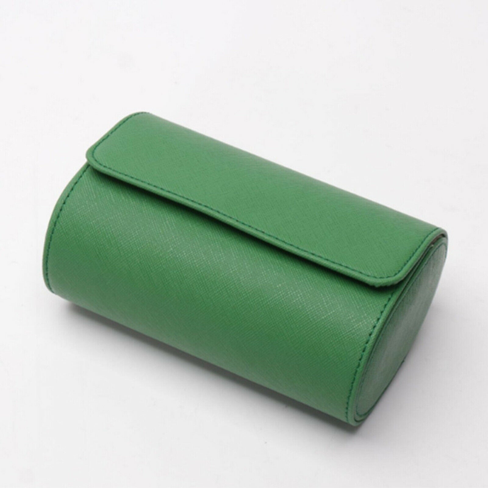 Men Portable Double Watch Roll Case PU Display Box Jewelry Organizers Holder
