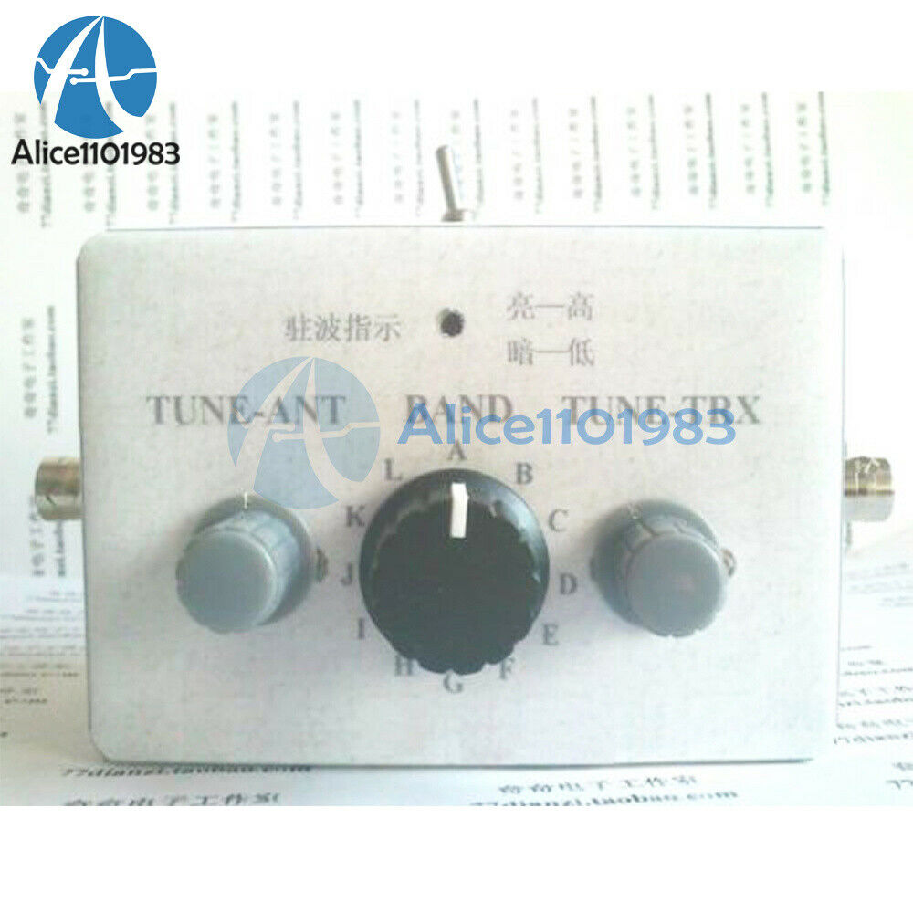 DIY Kit QRP Manual Antenna Tuner Tune 1 - 30Mhz 15W For HAM RADIO * CW