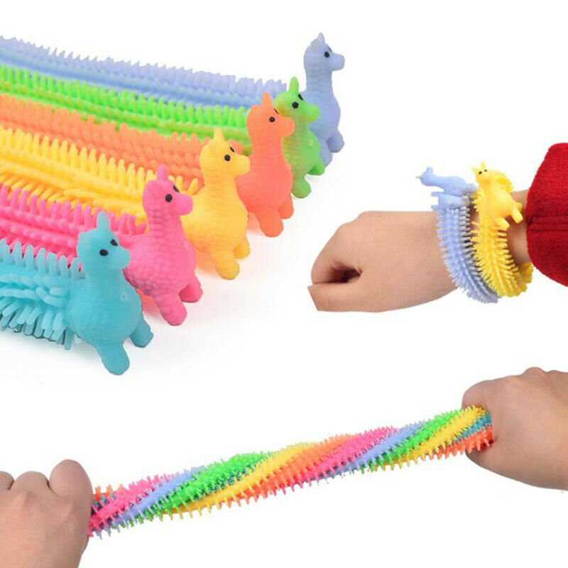 2Pcs/Set Worm Noodle Stretch String TPR Rope Anti Stress Toys String Vent.l8
