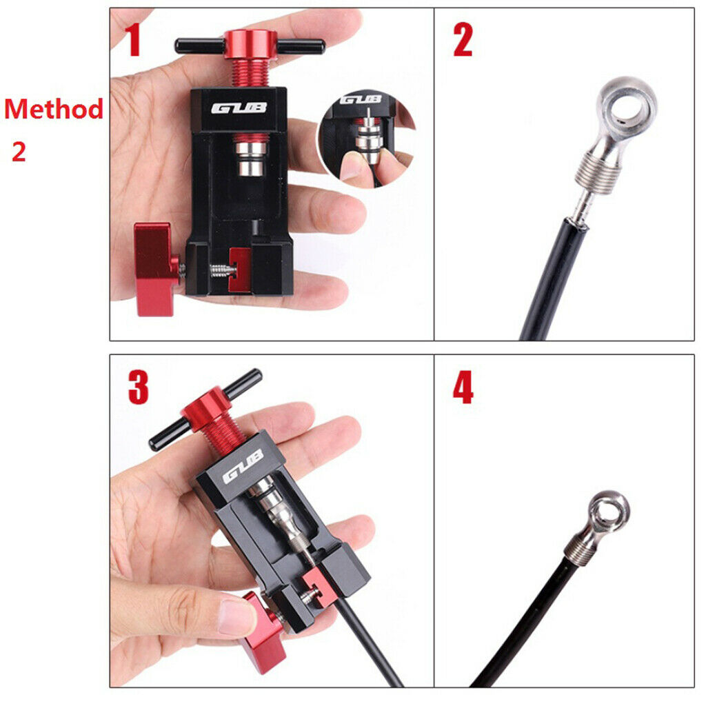 Bicycle Needle Driver Hydraulic Hose Cutter Disc Brake Insert Install Tools