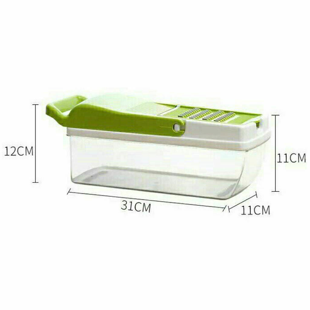 Multifunction Vegetable Chopper Recipe Grater Heavy Duty Veggie Slicer Dicer