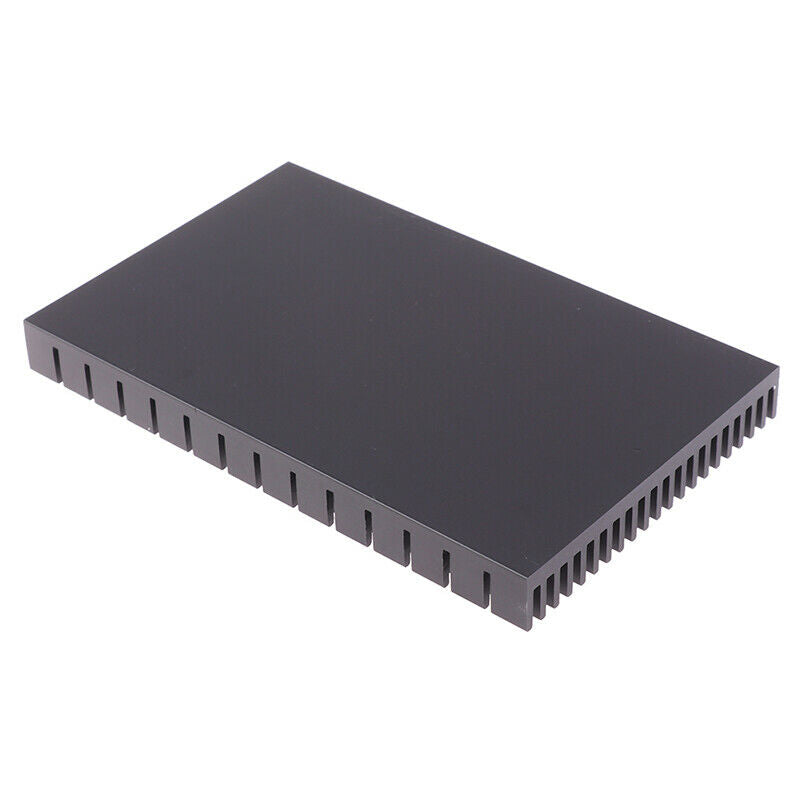 150*93*15MM Heating Panel Heat sink Aluminum Heatsink Plate Black RadiatorJ&DD