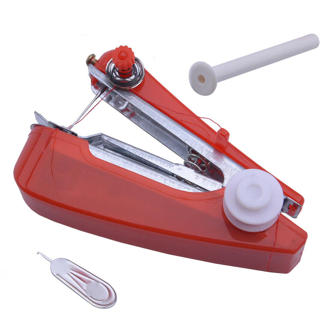 Portable Hand-held Sewing Manual Machine Mini Clothes Fabric Pocket Quick Tool