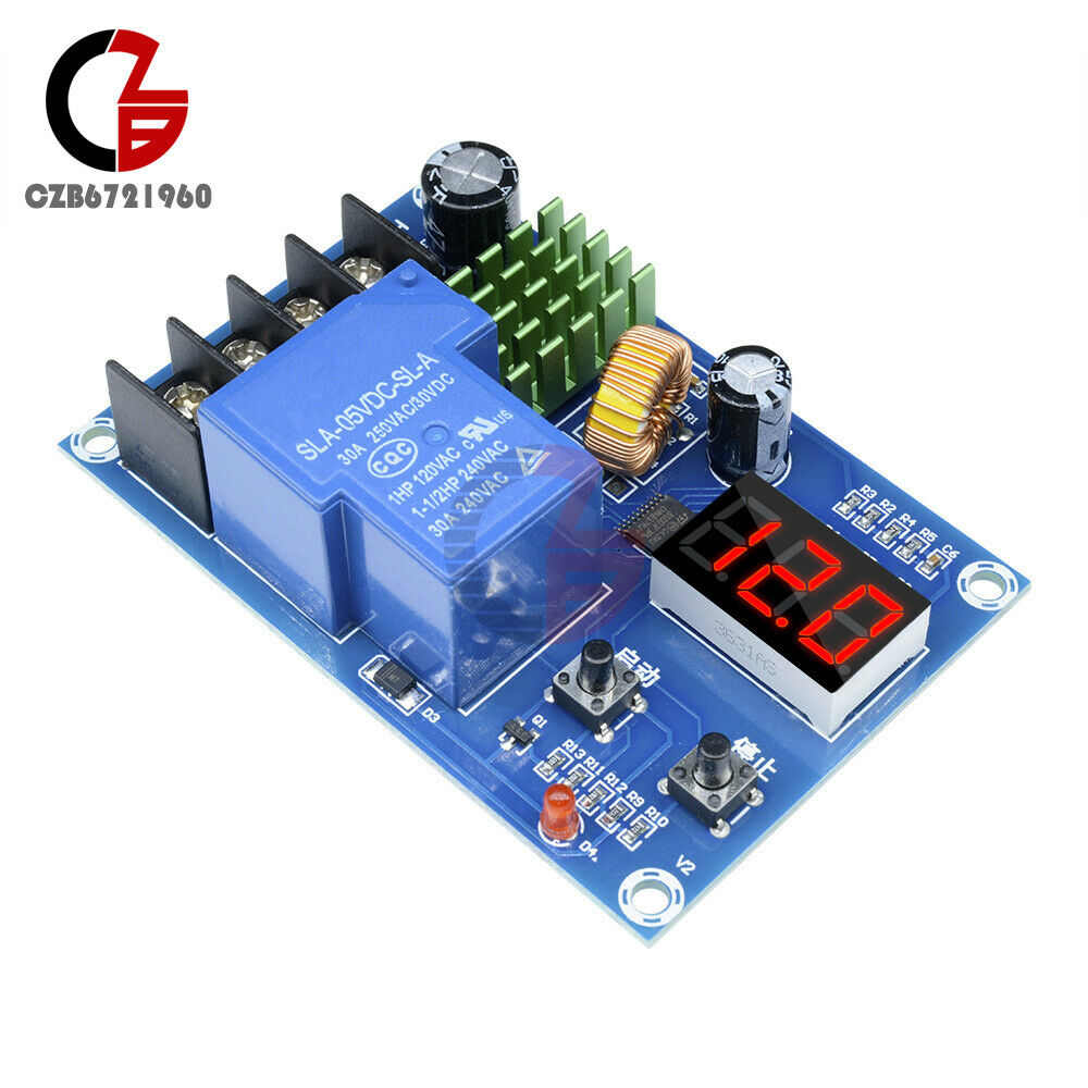 Lead-acid Battery Charger Controller 6-60V Protection Switch 12V 24V 48V XH-M604