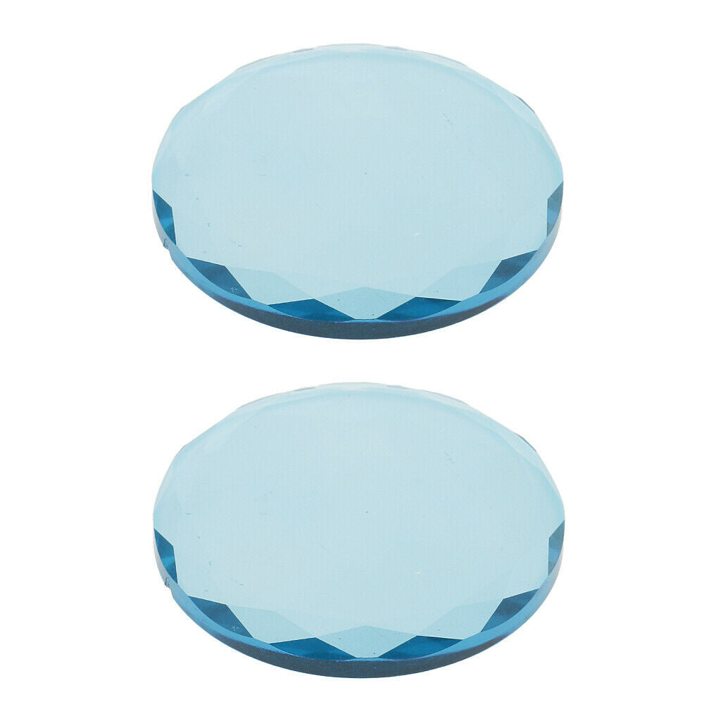 4 Pieces  Professional Crystal Glass Adhesive Glue Pallet Holder Tray For