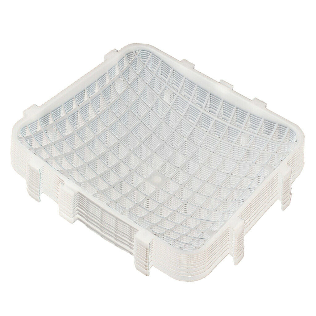 10 Pieces Pigeon Cage Luggage Rack With Square Egg Nest For Breeding