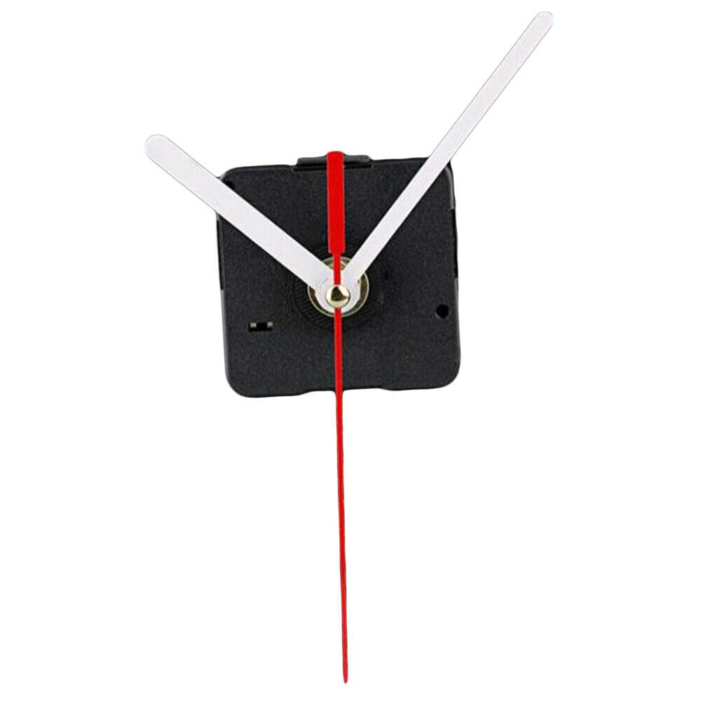 2X Clock Movement Long Hands Mechanism Wall Clock Repair Replacement Parts