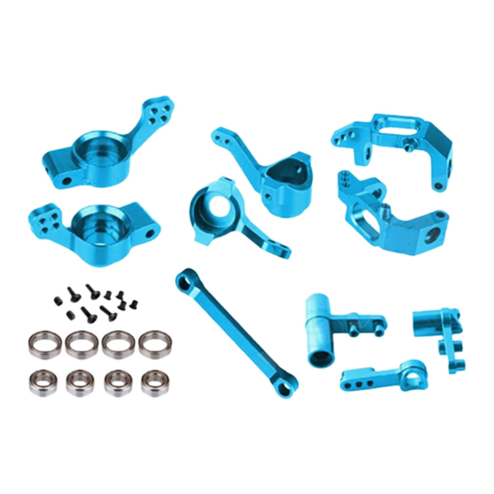 Aluminum Front Rear Hub Carrier Repair Kit for HSP 94122 94123 1/10 Car