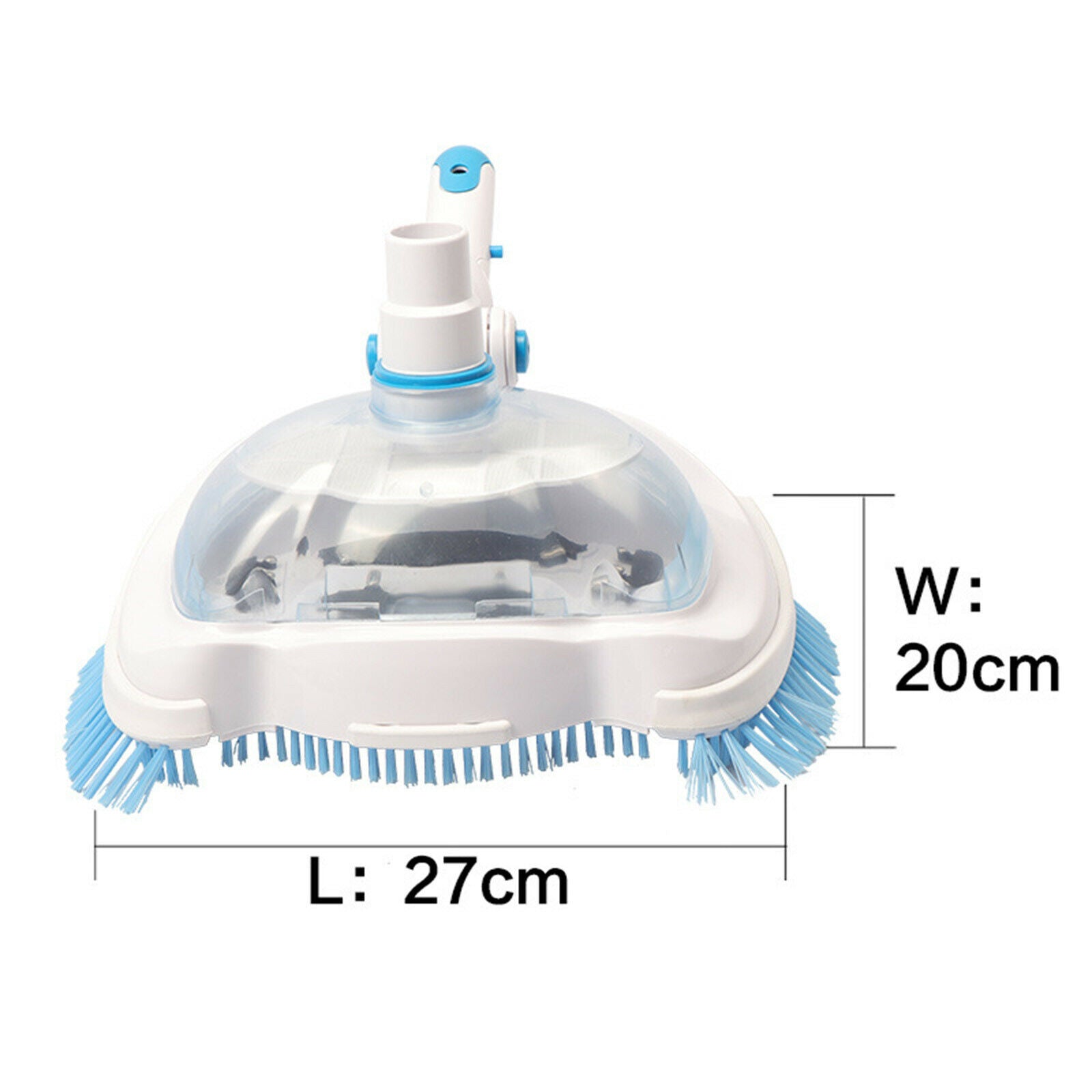 Heavy Duty Swimming Pool Vacuum Cleaning Brush Suction Head Weighted Suction