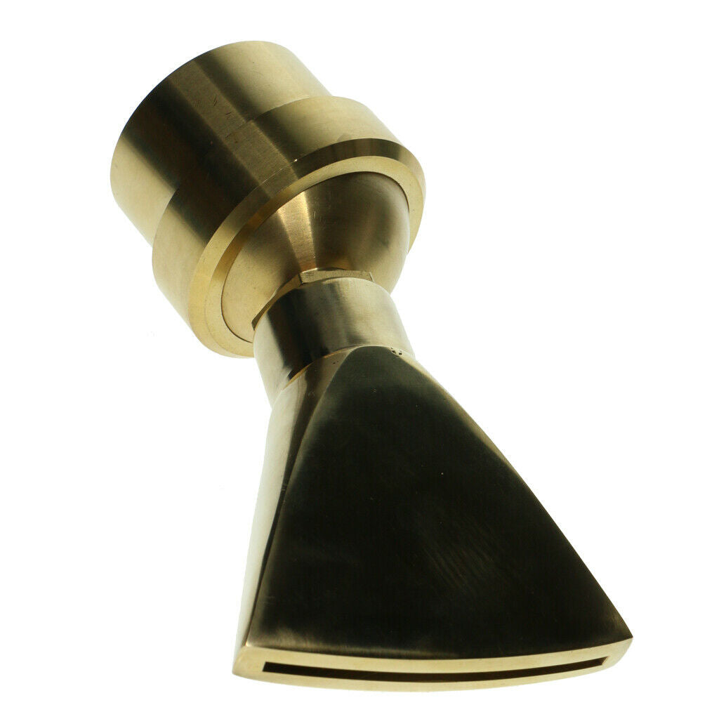 1pc Brass Fan Shape Garden Fountain Nozzle Spray Sprinkler Head 1 1/2