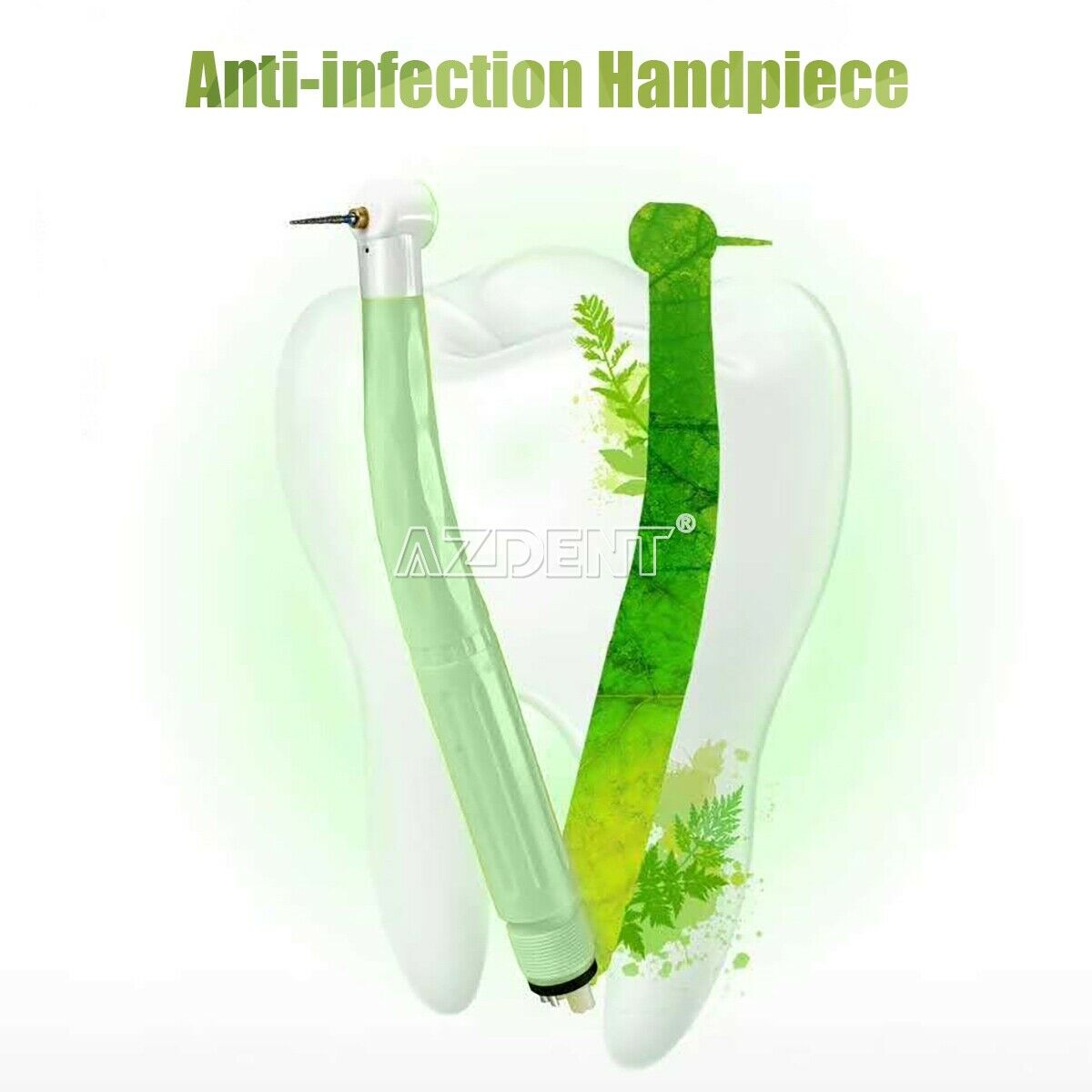 50 X Dental anti-infection disposable handpiece Single Spray Friction grip