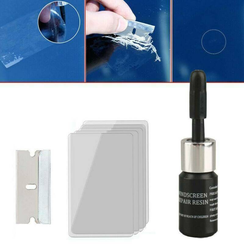 Car Window Phone Screen Cracked Glass Nano Repair Kit Windshield DIY Repair Tool