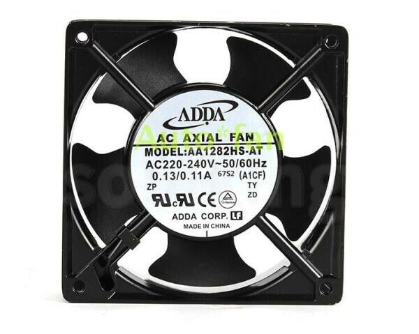 Special Fan for Distribution Cabinet ADDA AA1282HS-AT 12038 220V 0.13/0.11A New