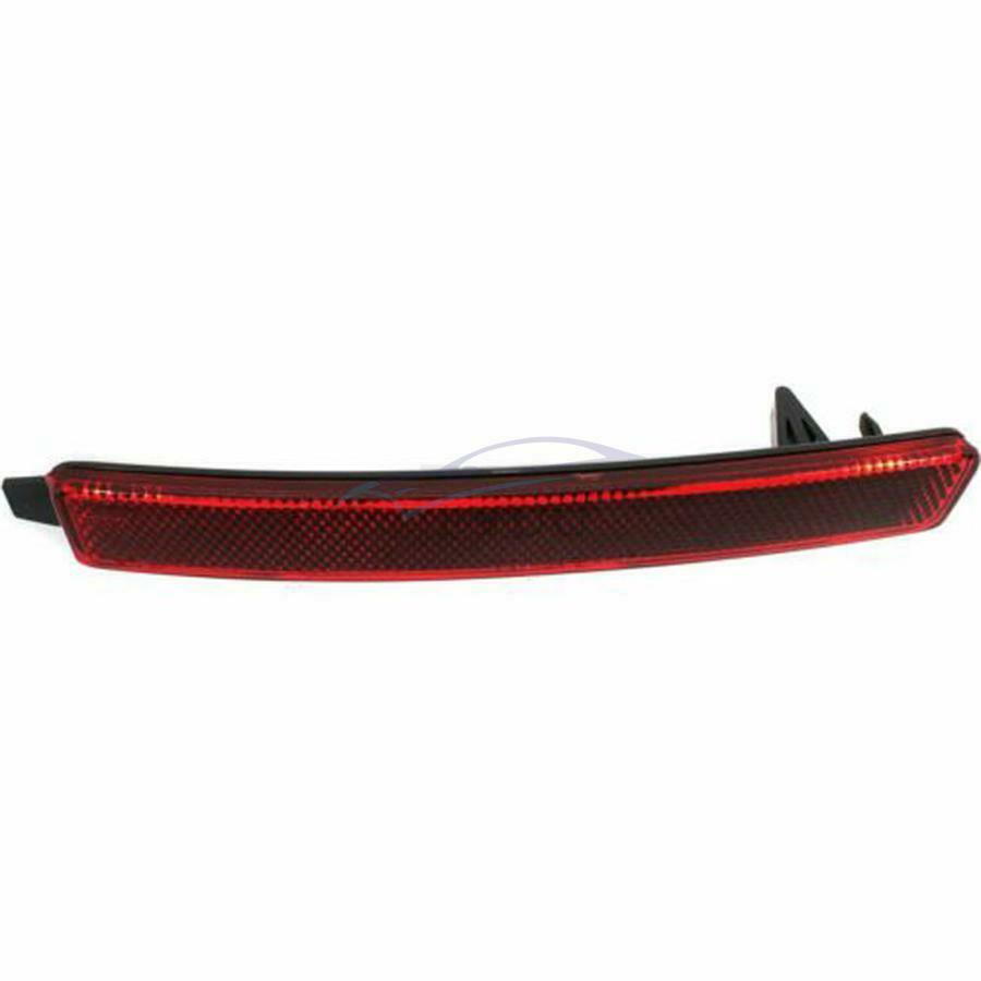 1 Pair of Bumper Reflectors For 2007-12 GMC Acadia 2009-12 Traverse 2010-16 SRX