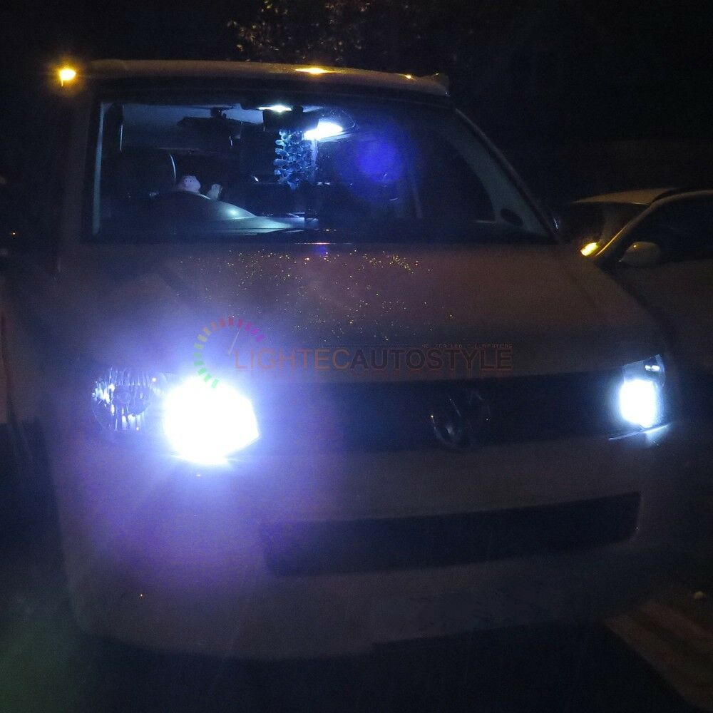 2x 50W PURE WHITE CREE LED PY21W 581 BAU15S CANBUS ERROR FREE DRL REVERSE LIGHT