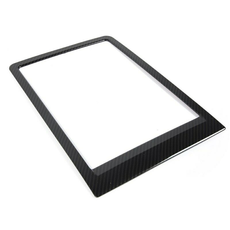 Carbon Fiber ABS Center Console Storage Box Cover Trim For Ford F150 2015+ CN