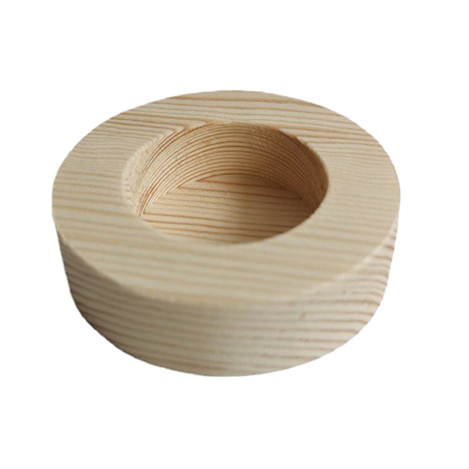 Round Essential Oil Storage Holder 50ml Single Slot Presentation Shelf
