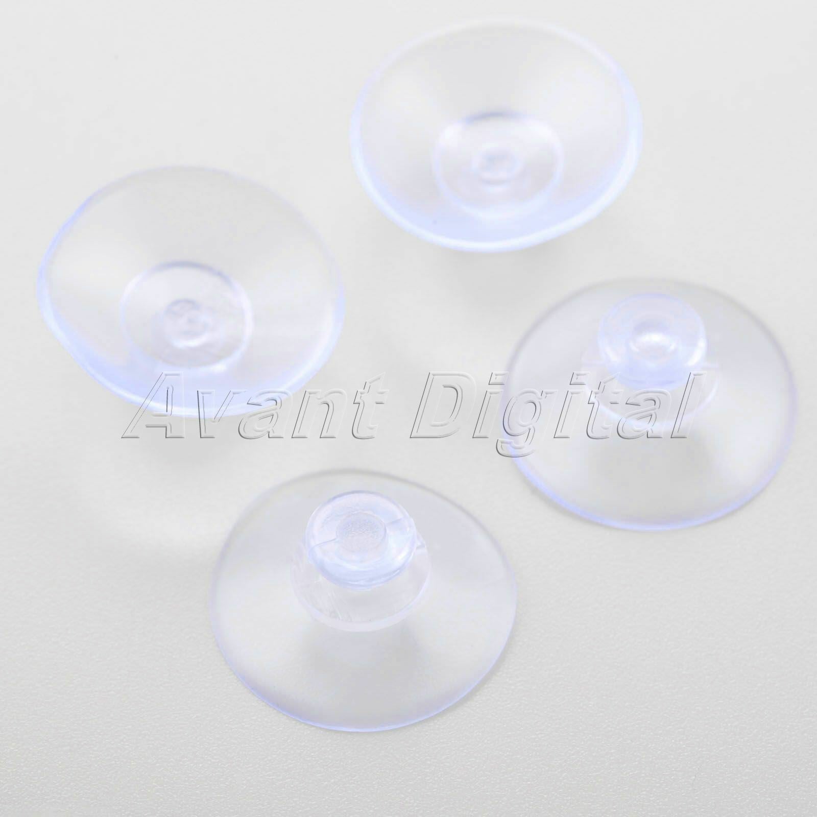 100Pcs Clear Vacuum Suction Hooks Transparent Cup Window Kitchen Hanging Hook