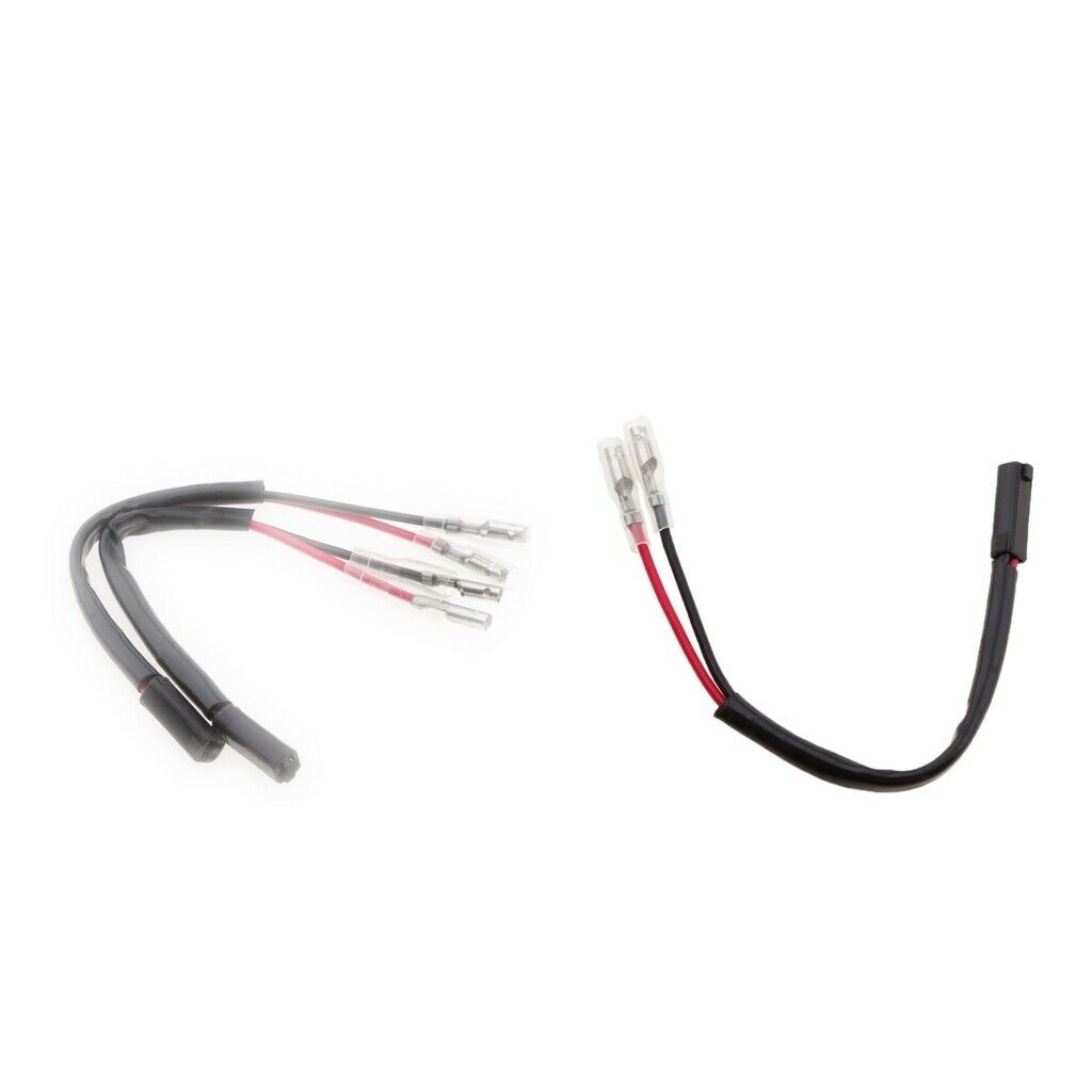 2 Pairs Turn Signal Adapter Plug for for Suzuki GSX1300R GSX 600 750