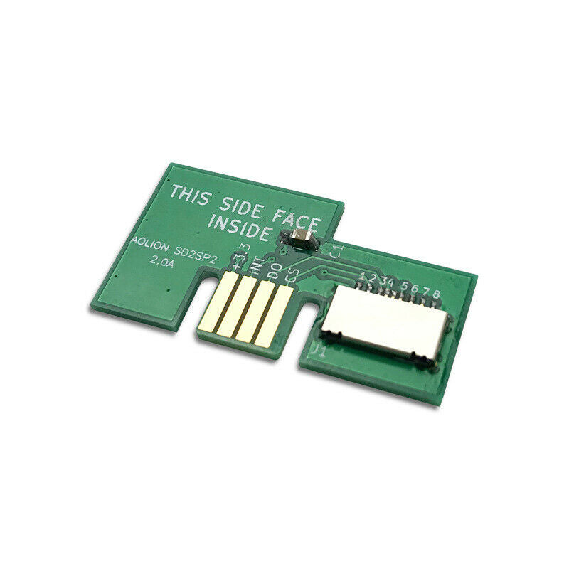 Replacement Micro SD TF Card Reader for NGC Game Cube SD2SP2 SDLoad SDL Adapter