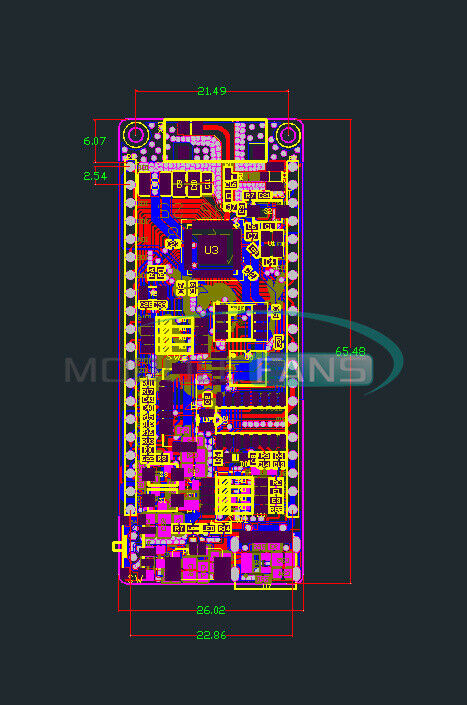 1.14 Inch LCD Display WIFI Wireless Module TF Card Development Board ESP32