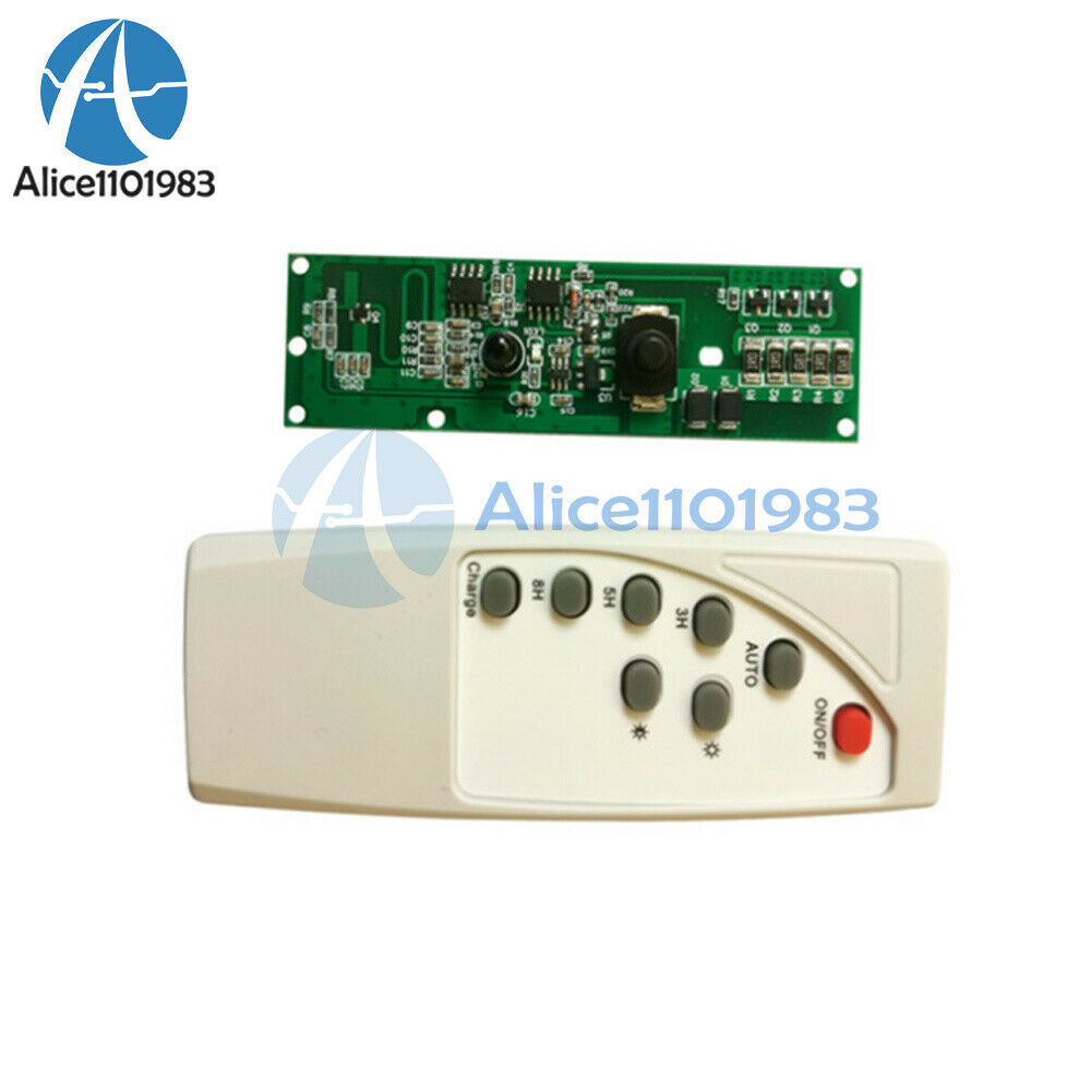 Solar Home Garden Lamp Controller Microwave Radar Human Induction Circuit Board