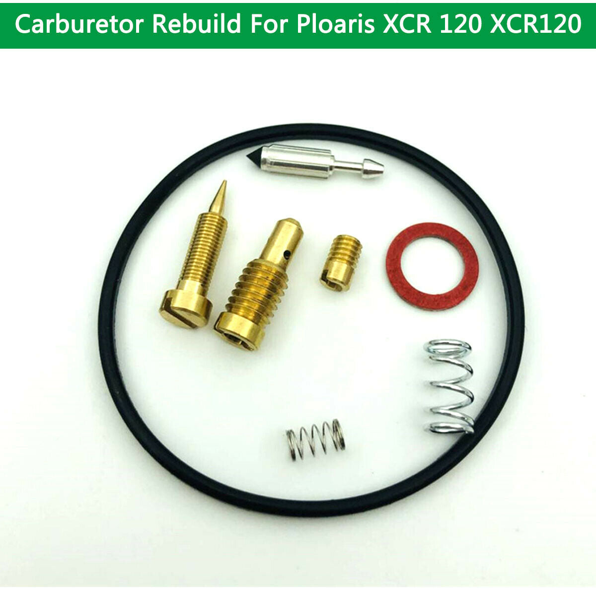Carburetor Rebuild kit with Gasket jets For Ploaris XCR 120 XCR120 Indy