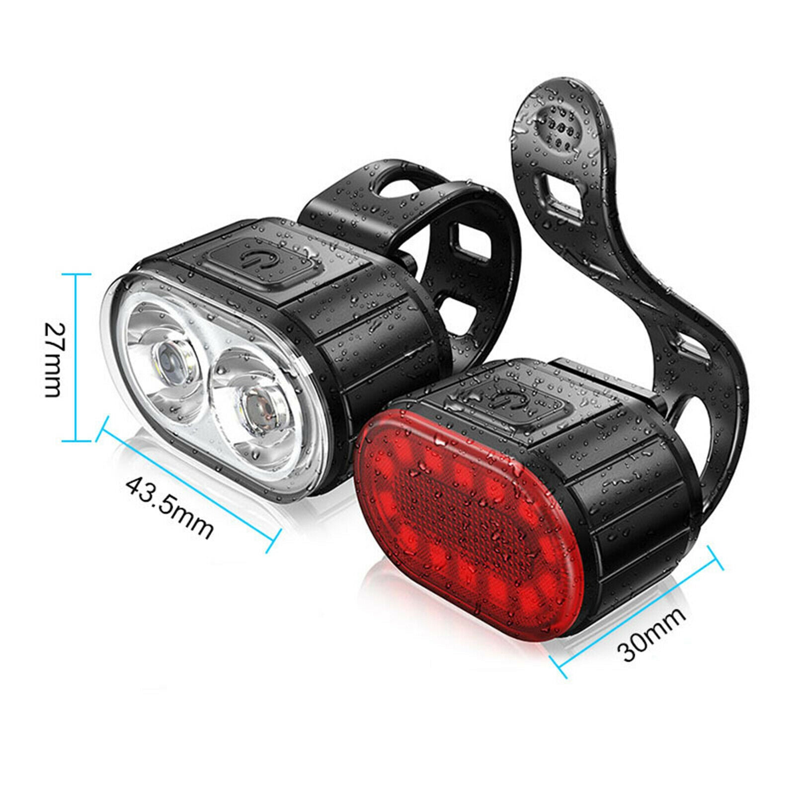 Bike Light LED Headlight Bicycle Front Headlight Weather Resistant