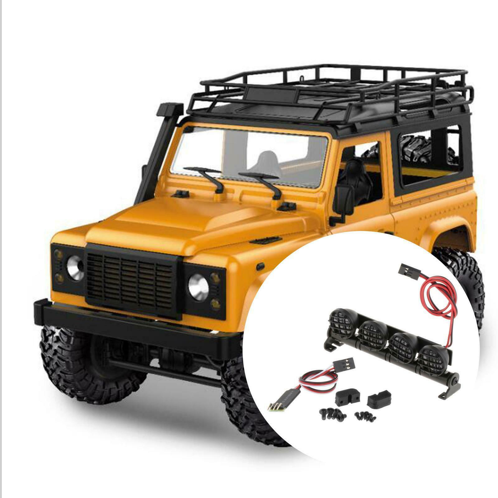 RC Rock Car Metal Roof Light Searchlight for MN90 MN91 MN99S Vehicles Spare
