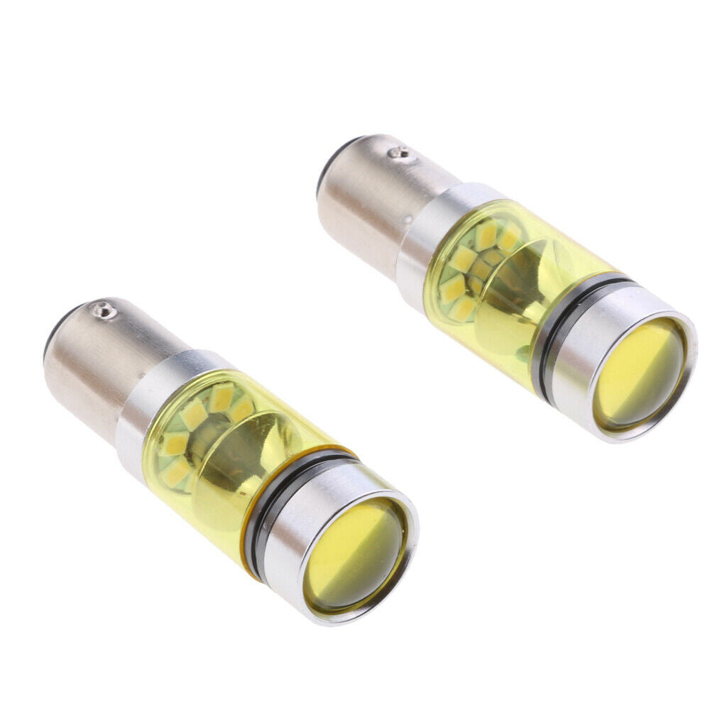 1 Pair 1157 20LED 100W High Power Turn Singal Brake Fog Driving Light Bulbs